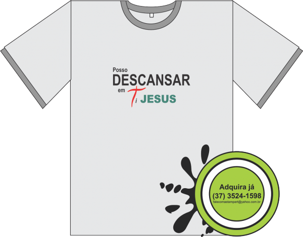 Posso descansar em ti Jesus.